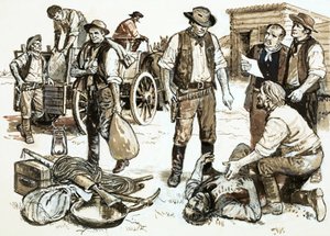 Sheriff Henry Plummer was verantwoordelijk voor grootschalige diefstal en geweld door English School