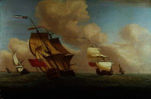 Scheepvaartscène