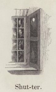 Sluiter (gravure) door English School
