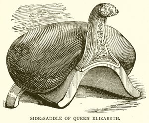 Zijzadel van koningin Elizabeth