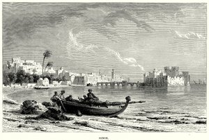 Sidon (gravure) door English School