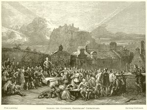 Ondertekening van het Verbond, Greyfriars Kerkhof