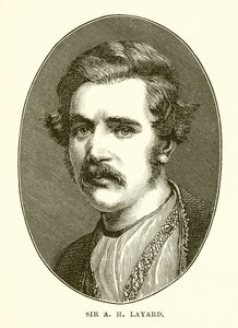 Sir A H Layard door English School