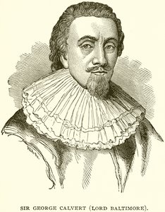 Sir George Calvert (Lord Baltimore) door English School