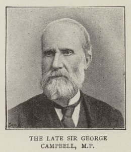 Sir George Campbell door English School