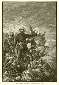 Sir George Colley op Majuba Hill, 1881