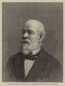 Sir George Samuel Measom (gravure) door English School