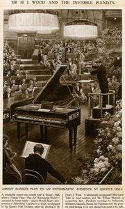 Sir Henry Wood en de onzichtbare pianisten