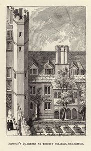 Verblijf van Sir Isaac Newton aan Trinity College, Cambridge