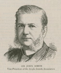 Sir John Simon, Vicevoorzitter van de Anglo-Joodse Vereniging
