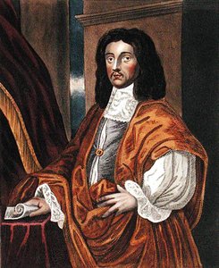 Sir Joseph Williamson (1633-1701), naar een schilderij in de Bodleian Gallery door English School