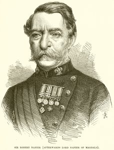 Sir Robert Napier (later Lord Napier van Magdala) door English School