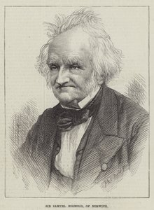 Sir Samuel Bignold, uit Norwich (gravure)