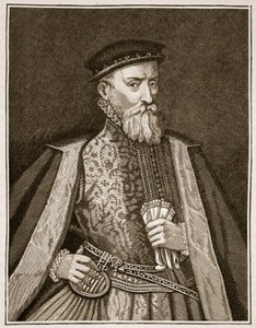 Sir Thomas Gresham, illustratie uit Cassells Geïllustreerde Geschiedenis van Engeland