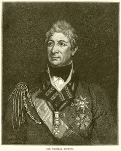 Sir Thomas Picton door English School