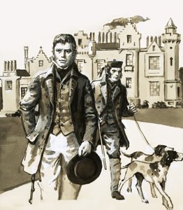 Sir Walter Scott wandelt met Tom Purdie