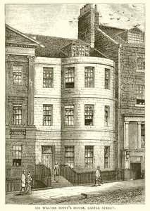 Huis van Sir Walter Scott, Castle Street