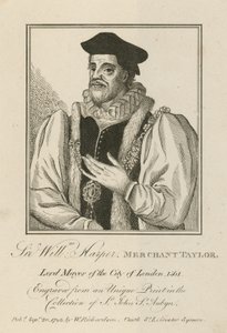 Sir William Harper, Merchant Taylor, Lord Mayor van Londen