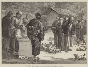 Schetsen in Japan, puppy