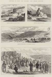 Schetsen in Skye, de Agitatie van de Crofters