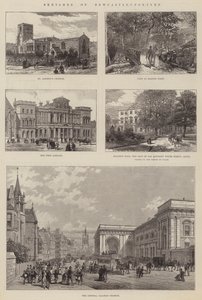 Schetsen van Newcastle-upon-Tyne
