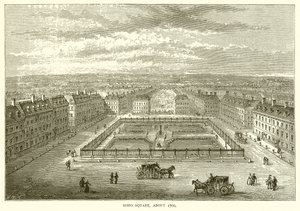 Soho Square, circa 1700 door English School