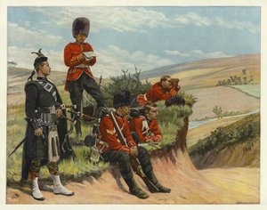 Soldaten Kijken en Wachten door English School