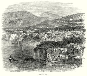 Sorrento (gravure) door English School