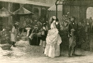 Lente in Covent Garden, Londen