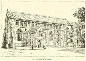 St Andrewshal door English School
