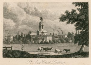 St. Annakerk, Limehouse, Londen door English School