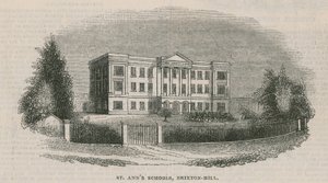 St Anns Scholen in Brixton Hill door English School