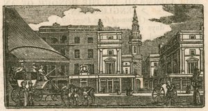 St Brides Kerk, Fleet Street, Londen door English School