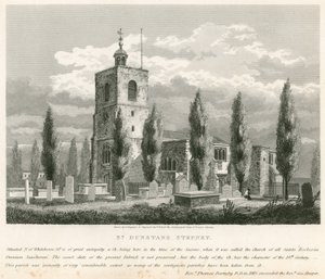 St. Dunstans, Stepney, Londen door English School