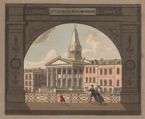 St Georges Bloomsbury door English School