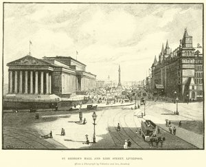 St Georges Hall en Lime Street, Liverpool