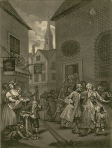 St Giles in the Fields, Londen door English School
