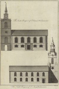 St Jamess Church en St Annes Church, Westminster