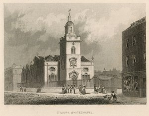 St. Mary, Whitechapel, Londen door English School