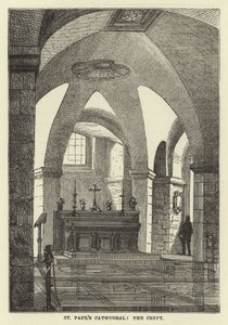 St Pauls Kathedraal, de Crypte door English School