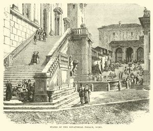 Trappen van het Senatoriaal Paleis, Rome