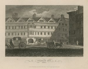 Staples Inn, Holborn door English School
