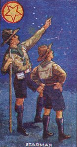 Starman Scout Badge, 1923 door English School