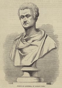 Standbeeld van Campbell, door Patrick Park (gravure) door English School