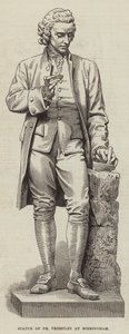 Standbeeld van Dr Priestley in Birmingham door English School