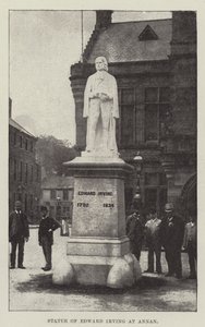 Standbeeld van Edward Irving in Annan