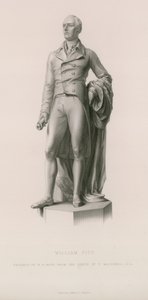 Standbeeld van William Pitt door English School