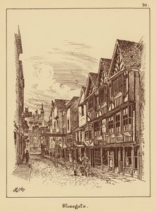 Stonegate, Half Houten Huizen door English School