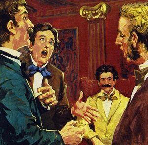 Strauss werd overgehaald om een operette te schrijven toen vrienden liedjes zongen op zijn melodieën door English School