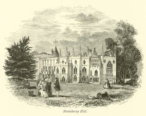 Strawberry Hill door English School